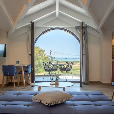 아파트 Luxury Kallithea By Corfuescapes *